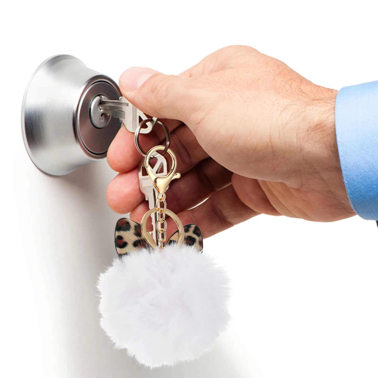 1 шт. Уникальный мягкий брелок-шарик с леопардовым принтом, аксессуар для сумки, подвеска для рюкзака, кошелька, ключей от машины, подарок на любой случай
1 шт. Уникальный мягкий брелок-шарик с леопардовым принтом, аксессуар для сумки, подвеска для рюкзака, кошелька, ключей от машины, подарок на любой случай