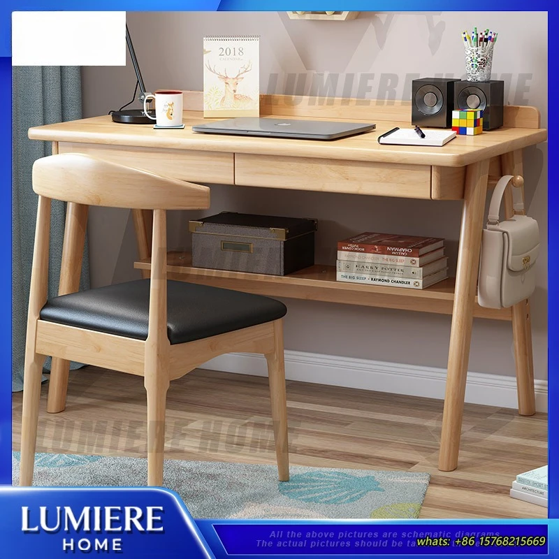 Solid Wood Desk Minimalist Home Office Table for Bedroom Study Work Writing Student Computer Desk Nordic Style Wooden Desk for
Solid Wood Desk Minimalist Home Office Table for Bedroom Study Work Writing Student Computer Desk Nordic Style Wooden Desk for