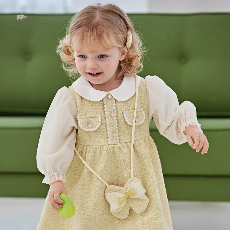 Dave Bella Girl's Dress Children's Kids' 2024 New Spring Princess Dress Noble Charm Sweet Gentle Fashion Party Outdoor DB1248606
Dave Bella Girl's Dress Children's Kids' 2024 New Spring Princess Dress Noble Charm Sweet Gentle Fashion Party Outdoor DB1248606