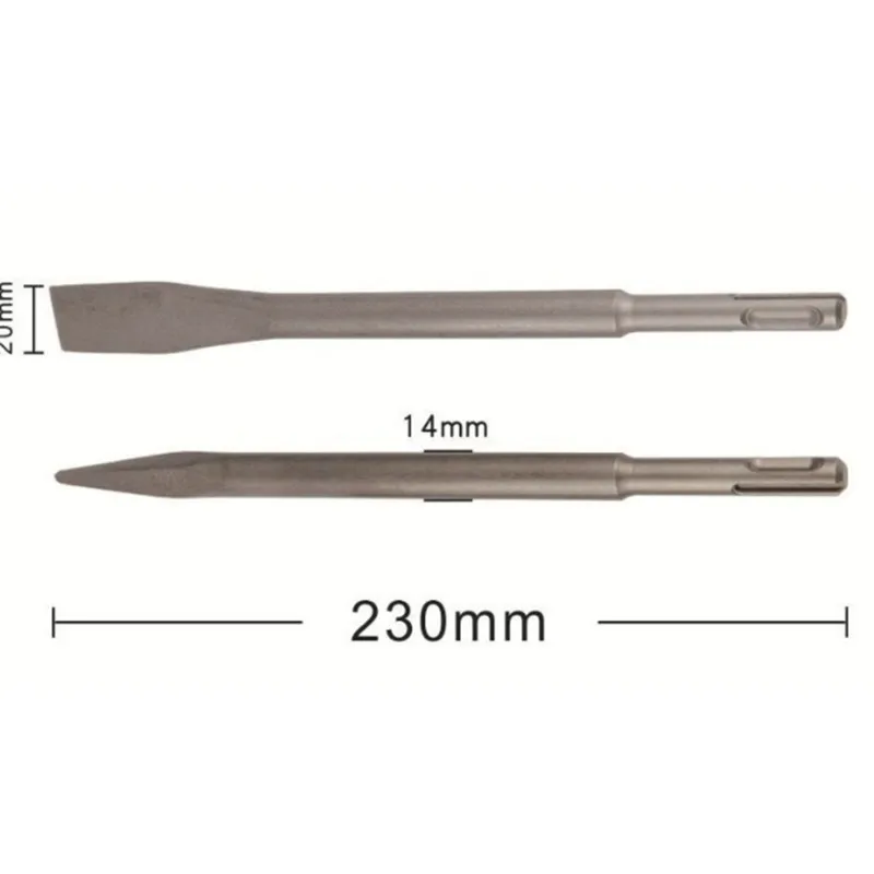 ABCA-Concrete Wall Drilling Set 5PC Electric Hammer Impact Drill Bits Round Handle Flat Point Chisel
ABCA-Concrete Wall Drilling Set 5PC Electric Hammer Impact Drill Bits Round Handle Flat Point Chisel