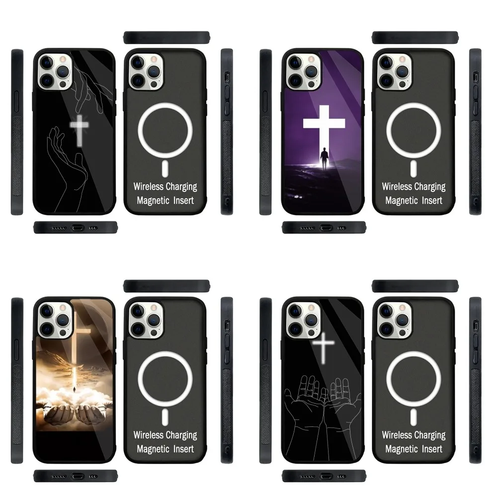 Christian Cross Design Phone Case Strong Magnetic For IPhone 15,14,13,Pro,Max,Plus,11,12,Mini For Magsafe Wireless Charging
Christian Cross Design Phone Case Strong Magnetic For IPhone 15,14,13,Pro,Max,Plus,11,12,Mini For Magsafe Wireless Charging
