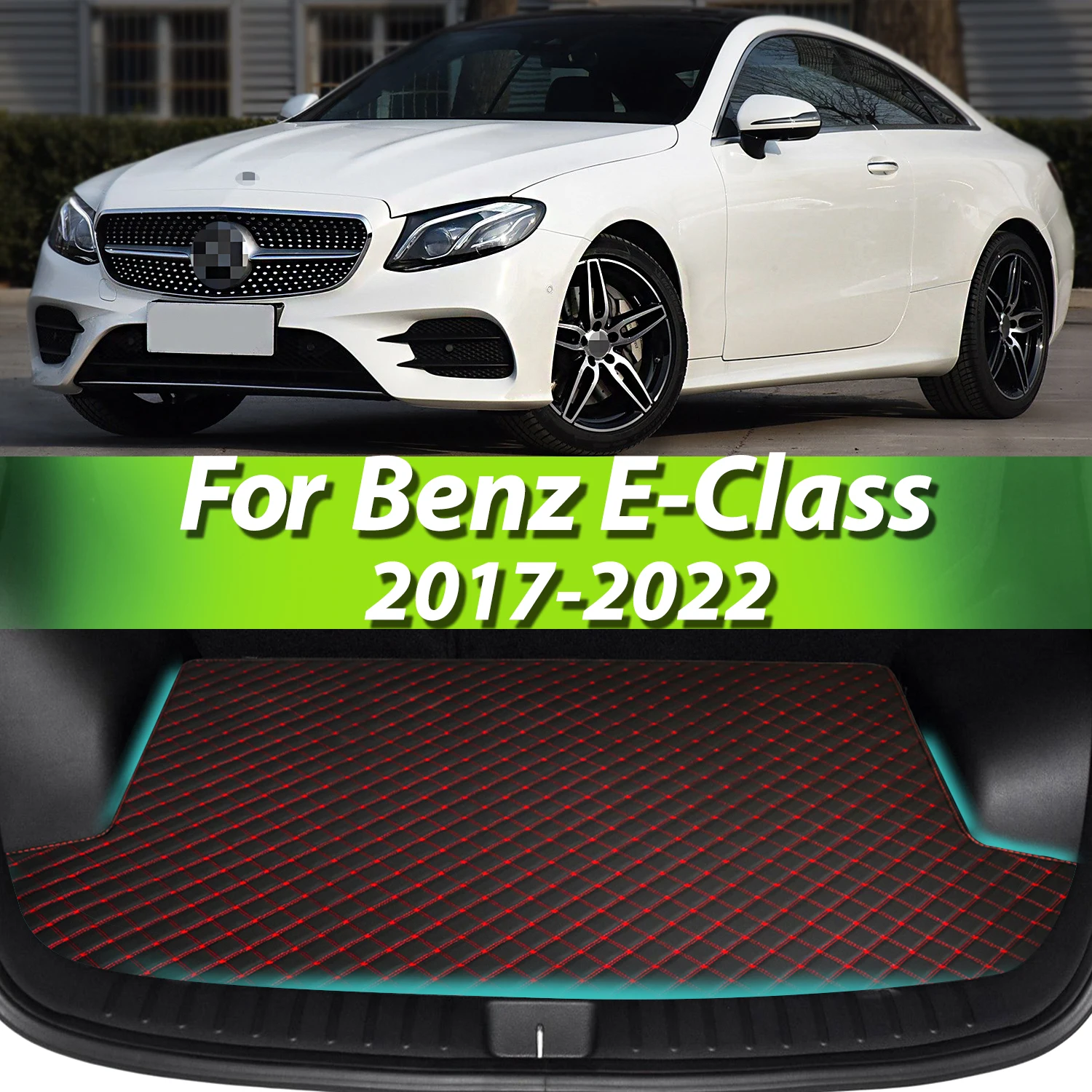 For Benz E-Class 2017-2020 Artificial Leather Car Trunk Mat Rear Trunk Cargo Protective Mat Car Interior Accessories
For Benz E-Class 2017-2020 Artificial Leather Car Trunk Mat Rear Trunk Cargo Protective Mat Car Interior Accessories