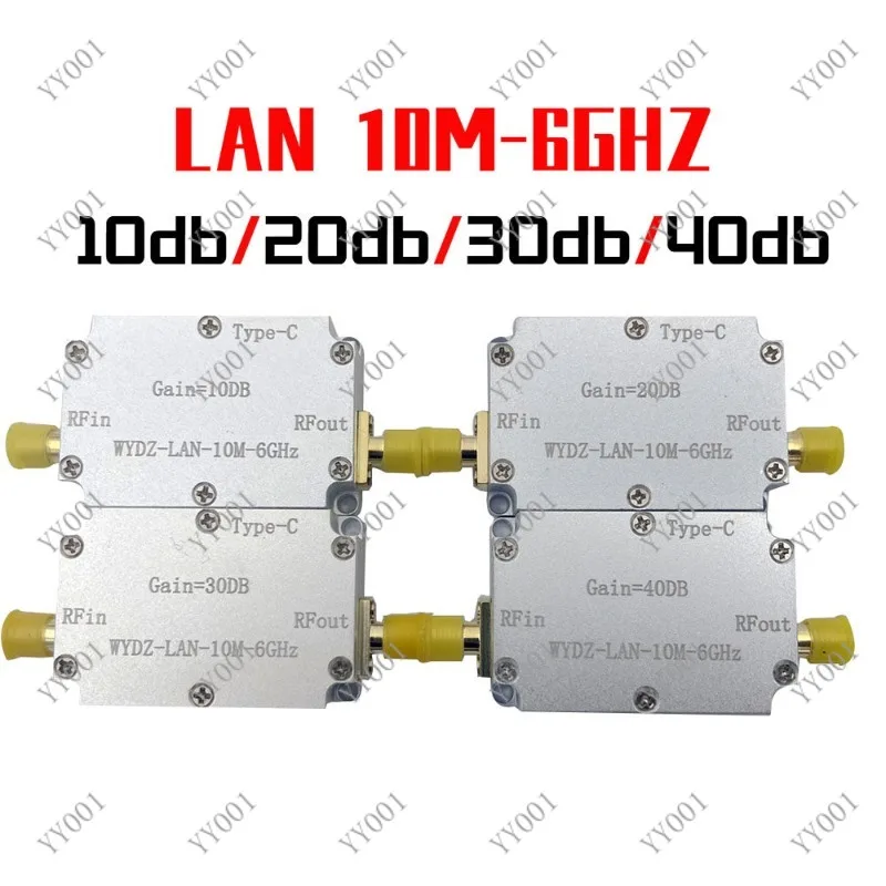 Wideband High Flatness Amplifier 10M-6GHz Multi Gain RF Driver Signal Module
Wideband High Flatness Amplifier 10M-6GHz Multi Gain RF Driver Signal Module