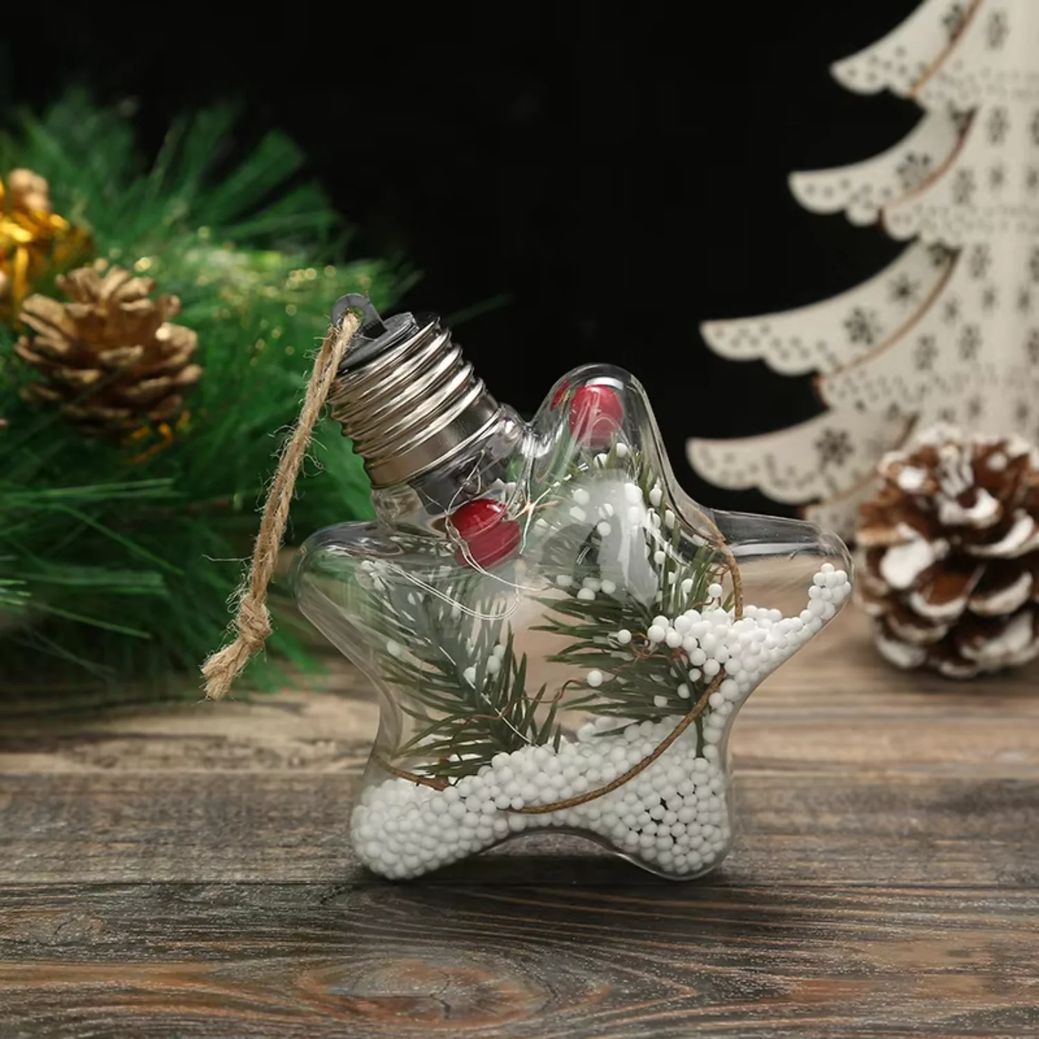 Custom christmas decorations 2024 suppliers PET transparent shatterproof xmas tree ornaments christmas ball with led lights
Custom christmas decorations 2024 suppliers PET transparent shatterproof xmas tree ornaments christmas ball with led lights