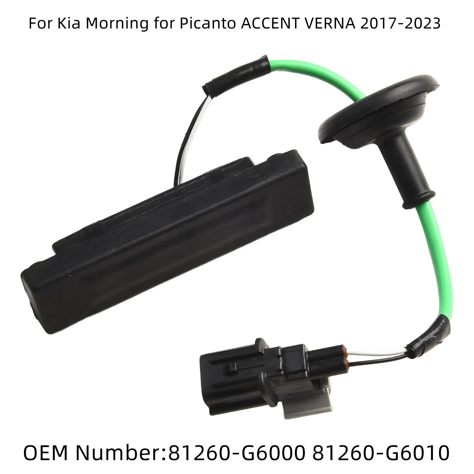 81260-G6000 Tailgate Trunk Upgrade Vehicle with Tailgate Trunk Lock Button For Kia Morning for Picanto ACCENT VERNA 2017-2023
81260-G6000 Tailgate Trunk Upgrade Vehicle with Tailgate Trunk Lock Button For Kia Morning for Picanto ACCENT VERNA 2017-2023