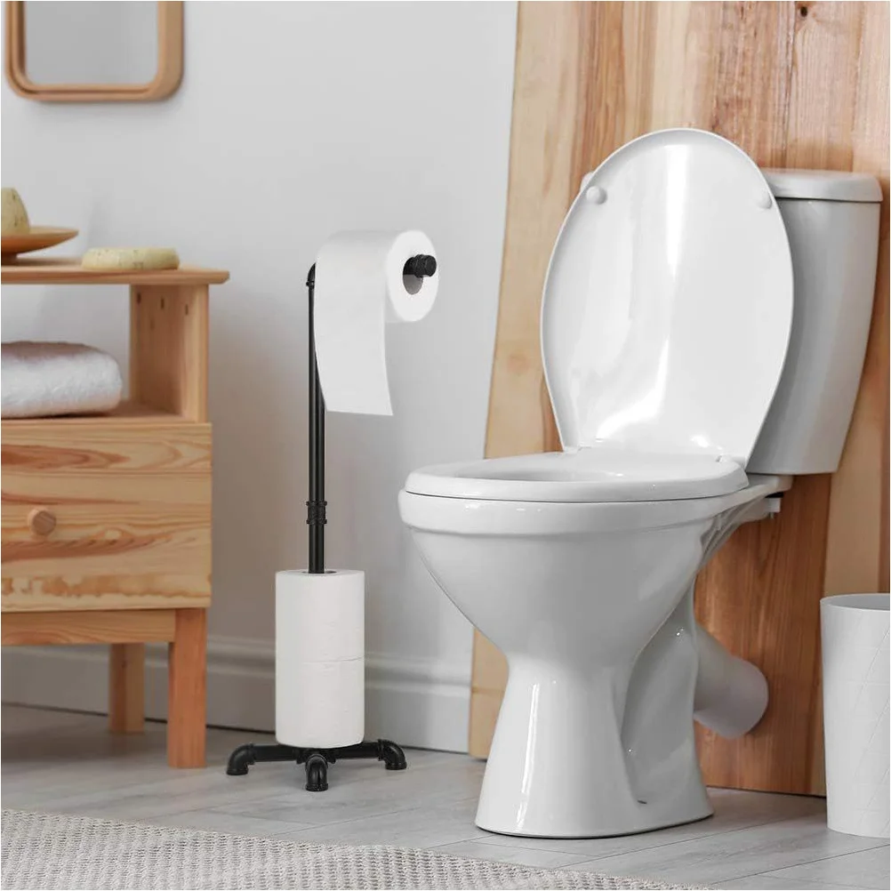 Vertical Toilet Paper Holder Metal Paper Towel Rack Space Saving Standing Roll Organizer Durable Bathroom Tissue Holder
Vertical Toilet Paper Holder Metal Paper Towel Rack Space Saving Standing Roll Organizer Durable Bathroom Tissue Holder