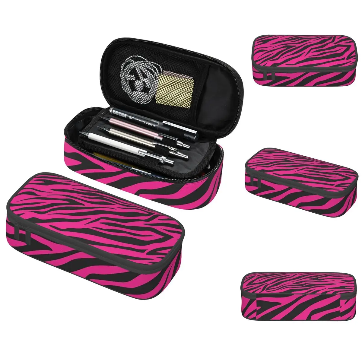 Pink Zebra Print Pencil Case for Studen Gifts Pen Box Pencil Bag Stationery Supplies Pen Holder Bag
Pink Zebra Print Pencil Case for Studen Gifts Pen Box Pencil Bag Stationery Supplies Pen Holder Bag