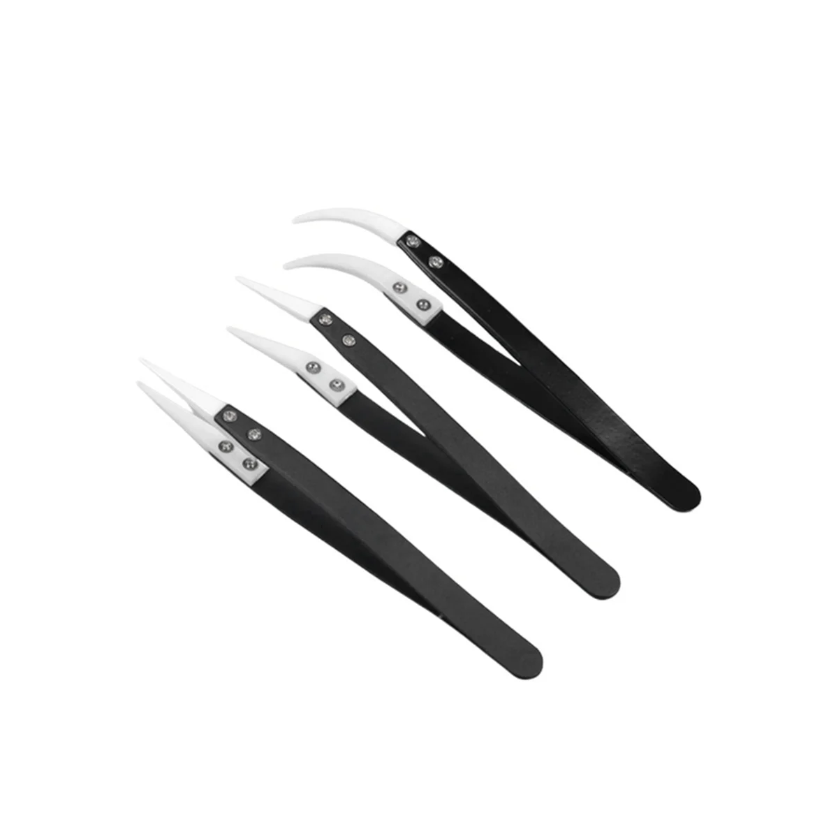 ABNC-3Pcs Ceramic Tweezers with Black Handle Corrosion-Resistant Insulation Maintenance and Clamping Tools
ABNC-3Pcs Ceramic Tweezers with Black Handle Corrosion-Resistant Insulation Maintenance and Clamping Tools