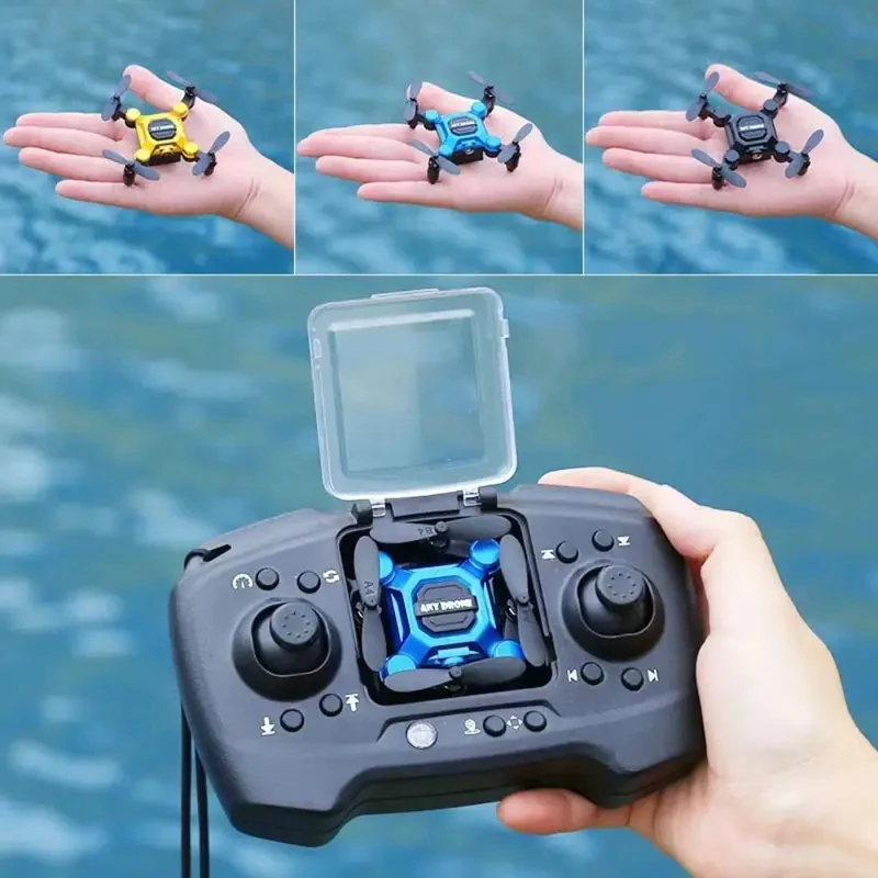 Plastic Mini Remote Control Aircraft Quadcopter Flying Rotation Remote Control Drone Rechargeable with Camera