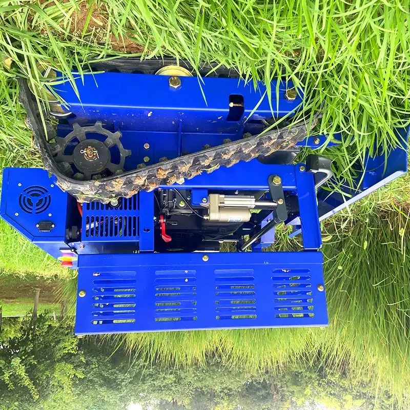 Customized 550mm Self-Propelled Remote-Controlled Lawn Mower for Small Household Gardens Outdoor Maintenance Robot
Customized 550mm Self-Propelled Remote-Controlled Lawn Mower for Small Household Gardens Outdoor Maintenance Robot