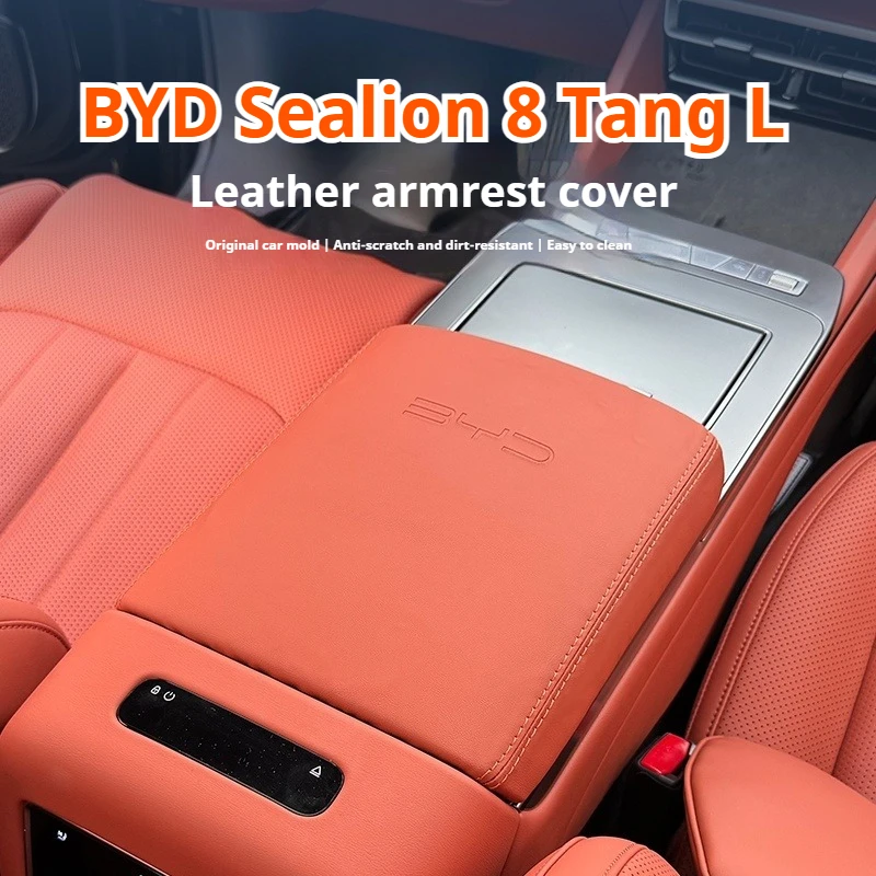 For BYD Sealion 8 Tang L Armrest Box Cover Leather Protection Central Leather Cover Protective Interior Modification
For BYD Sealion 8 Tang L Armrest Box Cover Leather Protection Central Leather Cover Protective Interior Modification