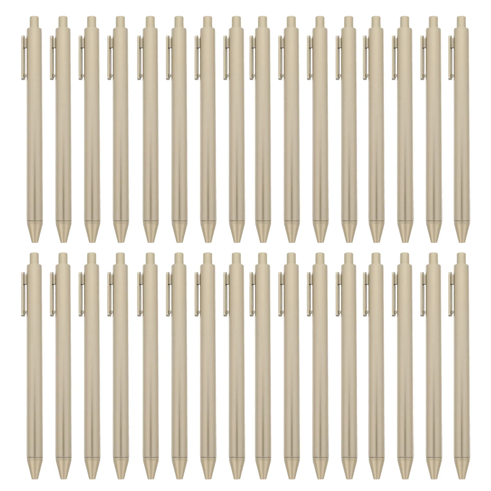 50Pcs Silver Retractable Ballpoint Pens Smooth Writing Black Ink Ergonomic Non-Slip Grip for Office School Exam Business
50Pcs Silver Retractable Ballpoint Pens Smooth Writing Black Ink Ergonomic Non-Slip Grip for Office School Exam Business