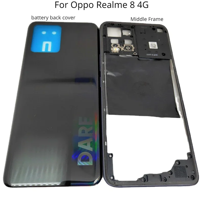 Средняя рамка для Oppo Realme 8 4G задняя крышка корпус батарейного отсека + Боковая кнопка запасные части
Средняя рамка для Oppo Realme 8 4G задняя крышка корпус батарейного отсека + Боковая кнопка запасные части