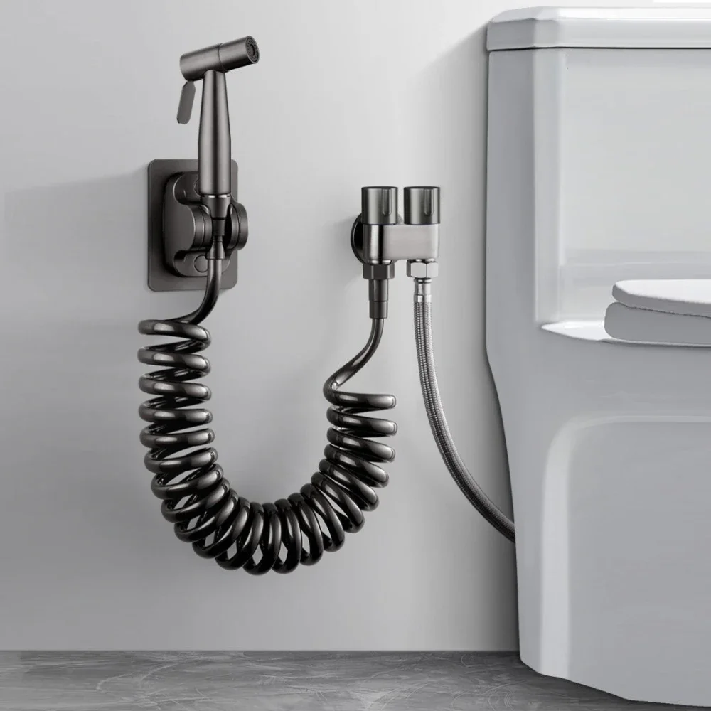 Toilet Bidet Faucet Sprayer Stainless Steel Bathroom Bidet Spraye Set Hand Sprayer Shower Head Self Cleaning No Punch
Toilet Bidet Faucet Sprayer Stainless Steel Bathroom Bidet Spraye Set Hand Sprayer Shower Head Self Cleaning No Punch