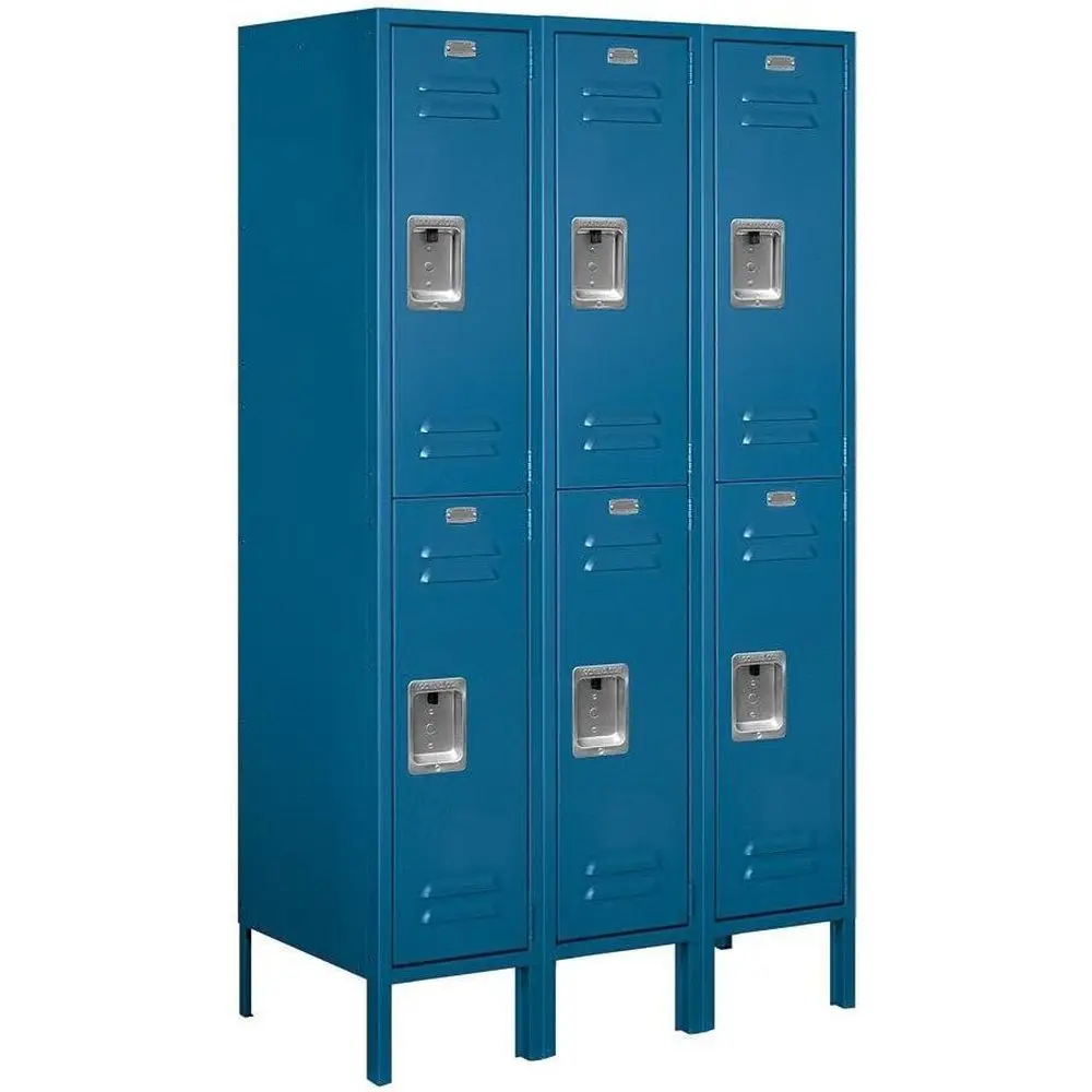 62358BL-U Double Tier 36-Inch Wide 5-eet High 18-Inch Deep Unassembled Stand Metal Locker, Blue
62358BL-U Double Tier 36-Inch Wide 5-eet High 18-Inch Deep Unassembled Stand Metal Locker, Blue