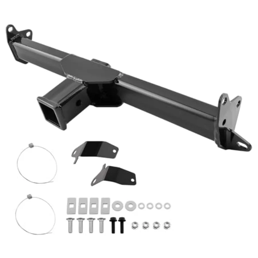 2-дюймовый передний фаркоп для Jeep Wrangler JL 2018-2023, Gladiator 2020-2023, черный, из высокопрочной стали с антикоррозийным покрытием
2-дюймовый передний фаркоп для Jeep Wrangler JL 2018-2023, Gladiator 2020-2023, черный, из высокопрочной стали с антикоррозийным покрытием
