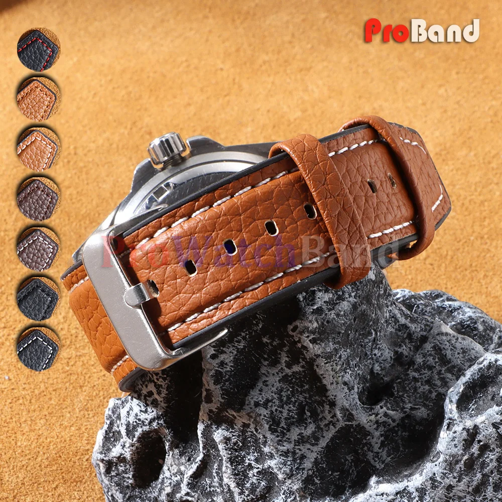 Lychee Pattern Leather Watch Band 18mm 20mm 22mm Watch Straps for Man Women Universal Smartwatch High-quality Brown Wristband
Lychee Pattern Leather Watch Band 18mm 20mm 22mm Watch Straps for Man Women Universal Smartwatch High-quality Brown Wristband