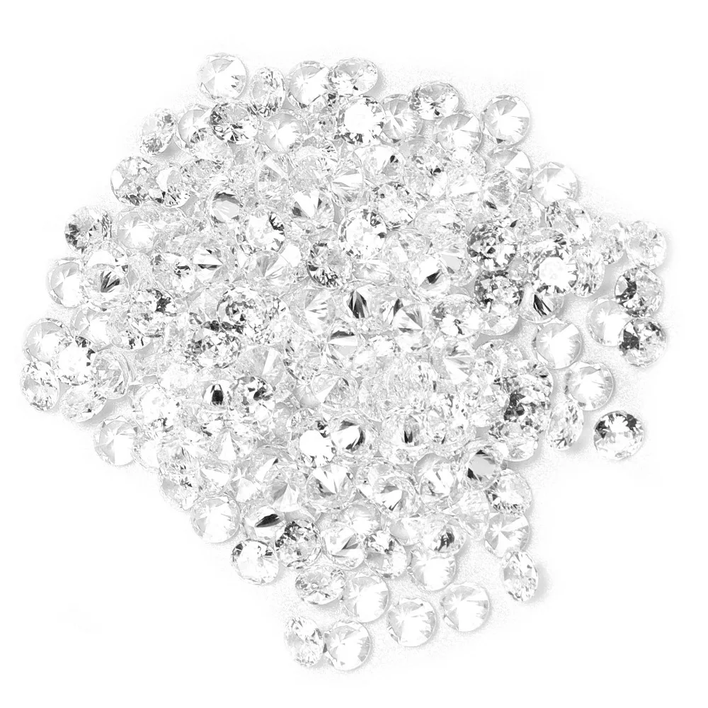 200PCS Rhinestones Transparent Zircon Round White Loose Diamonds 4MM Pointed Back Cubic Zirconia Stones DIY Craft
200PCS Rhinestones Transparent Zircon Round White Loose Diamonds 4MM Pointed Back Cubic Zirconia Stones DIY Craft