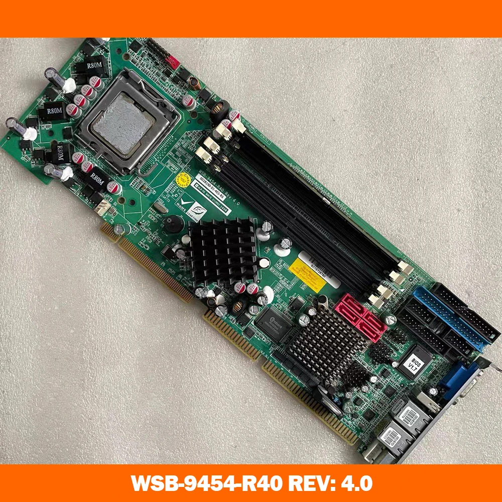 WSB-9454-R40 REV: 4.0 industrial control motherboard dual network ports
WSB-9454-R40 REV: 4.0 industrial control motherboard dual network ports