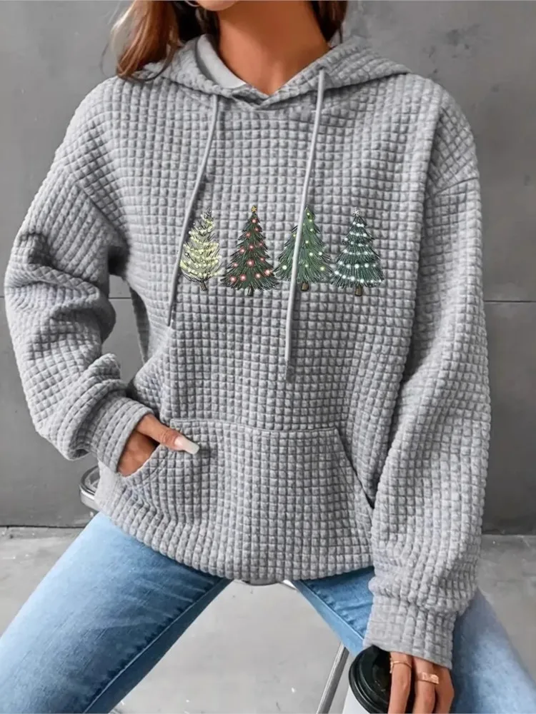 Casual Hooded Hoodie For Women Fashion Print Long Sleeve Pullover Tops Lady Sports Streetwear Womens Clothing Spring Autumn New
Casual Hooded Hoodie For Women Fashion Print Long Sleeve Pullover Tops Lady Sports Streetwear Womens Clothing Spring Autumn New