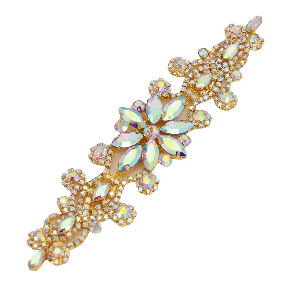 Handmade Sewing Rhinestone Applique Crystal Applique Embellishment DIY Gowns Applique Craft Projects Handicrafts Applique (Go
Handmade Sewing Rhinestone Applique Crystal Applique Embellishment DIY Gowns Applique Craft Projects Handicrafts Applique (Go