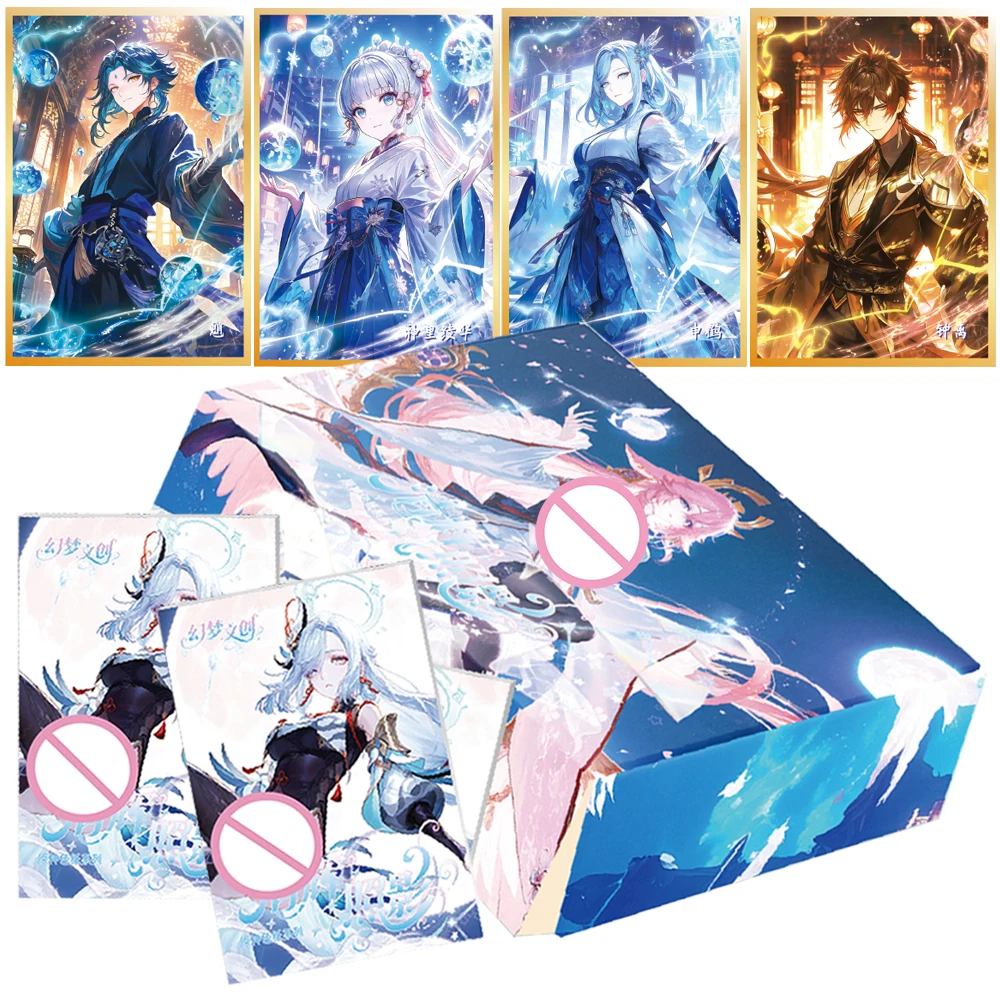 Genshin Impact Collection Color Paper Card Fantasy Open World Role-playing Game Card Peripheral for Friends' Birthday Party Gift
Genshin Impact Collection Color Paper Card Fantasy Open World Role-playing Game Card Peripheral for Friends' Birthday Party Gift