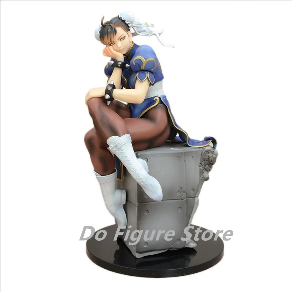 Anime Street Fighter Figurine Chun-Li Action Figures Sutorito Faita 26cm PVC Collection Model Toys Statue Peripherals Gifts 
Anime Street Fighter Figurine Chun-Li Action Figures Sutorito Faita 26cm PVC Collection Model Toys Statue Peripherals Gifts