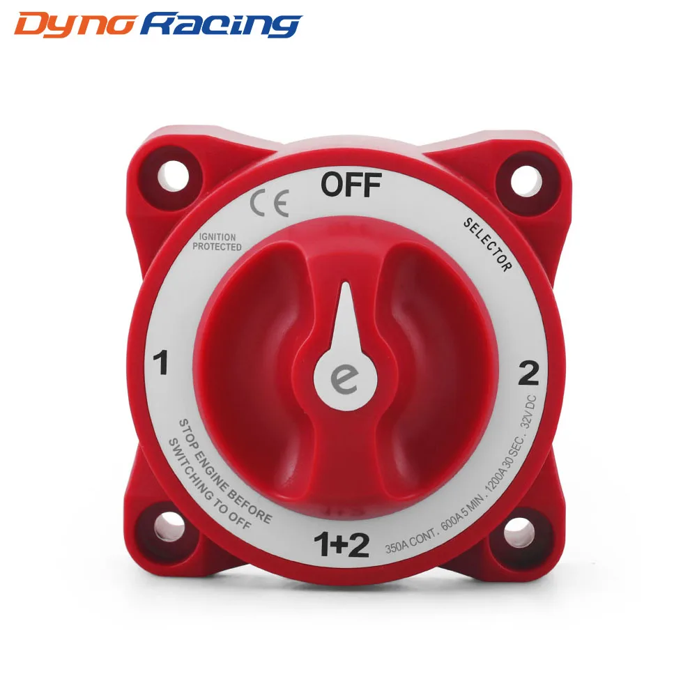 9001E 32V 350A Battery Disconnect Switch Selector Disconnect 4 Position 3 Pins for Marine Boat Truck RV ON and OFF
9001E 32V 350A Battery Disconnect Switch Selector Disconnect 4 Position 3 Pins for Marine Boat Truck RV ON and OFF