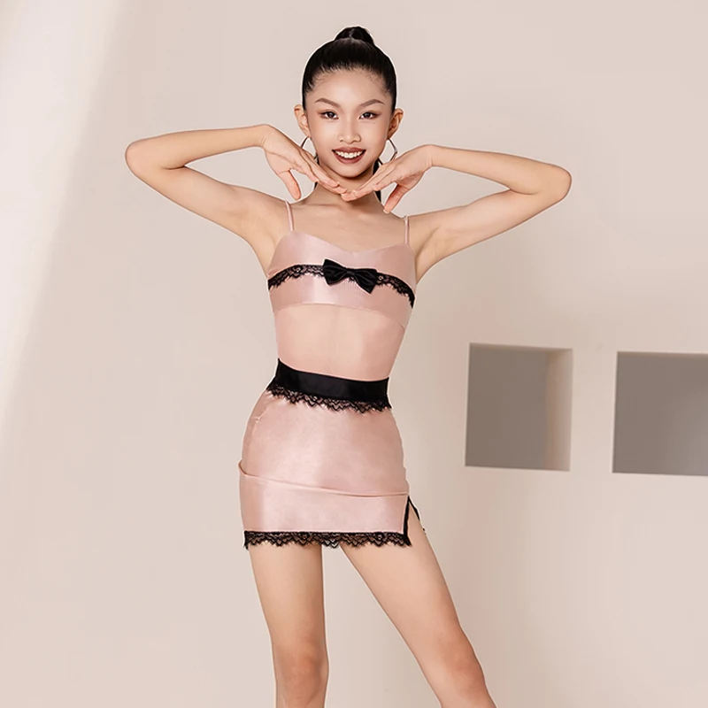 2025 New Latin Dance Performance Costume Girl Summer Sling Top Lace Skirt Rumba Tango Dancing Training Clothes Latin Dress 1892
2025 New Latin Dance Performance Costume Girl Summer Sling Top Lace Skirt Rumba Tango Dancing Training Clothes Latin Dress 1892