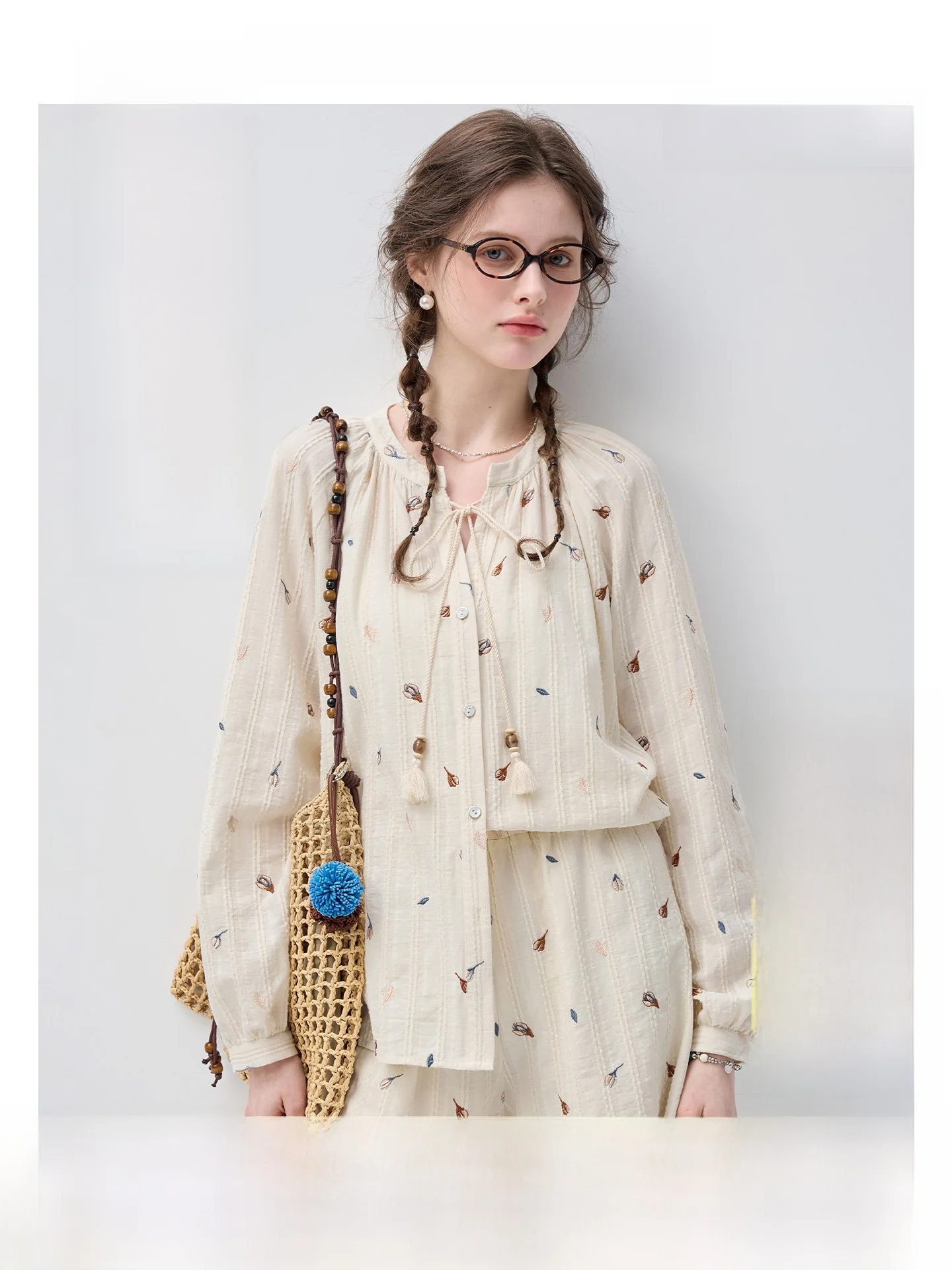 Pure Cotton Embroidered Forest System Set VEGA CHANG Summer 2026 New Design Sense Casual Fashion Women's Two-Piece Suit
Pure Cotton Embroidered Forest System Set VEGA CHANG Summer 2026 New Design Sense Casual Fashion Women's Two-Piece Suit