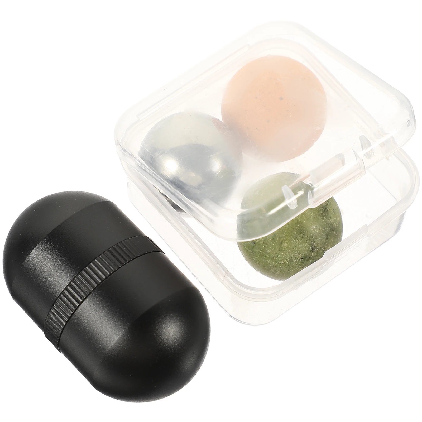 Jade Ball Set Roller Black Facial Balls for Face Skin Care Massager Eye Ice Beads Stone Cooling Globe Beauty Supplies Salon Jade
Jade Ball Set Roller Black Facial Balls for Face Skin Care Massager Eye Ice Beads Stone Cooling Globe Beauty Supplies Salon Jade