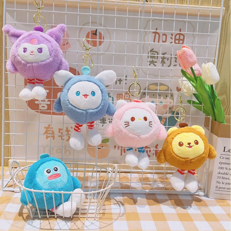 Мультяшный аниме Sanrio серии плюшевый брелок милая кукла Hello Kitty творческая школьная сумка кулон Kuromi подвеска плюшевая кукла Girl подарок
Мультяшный аниме Sanrio серии плюшевый брелок милая кукла Hello Kitty творческая школьная сумка кулон Kuromi подвеска плюшевая кукла Girl подарок