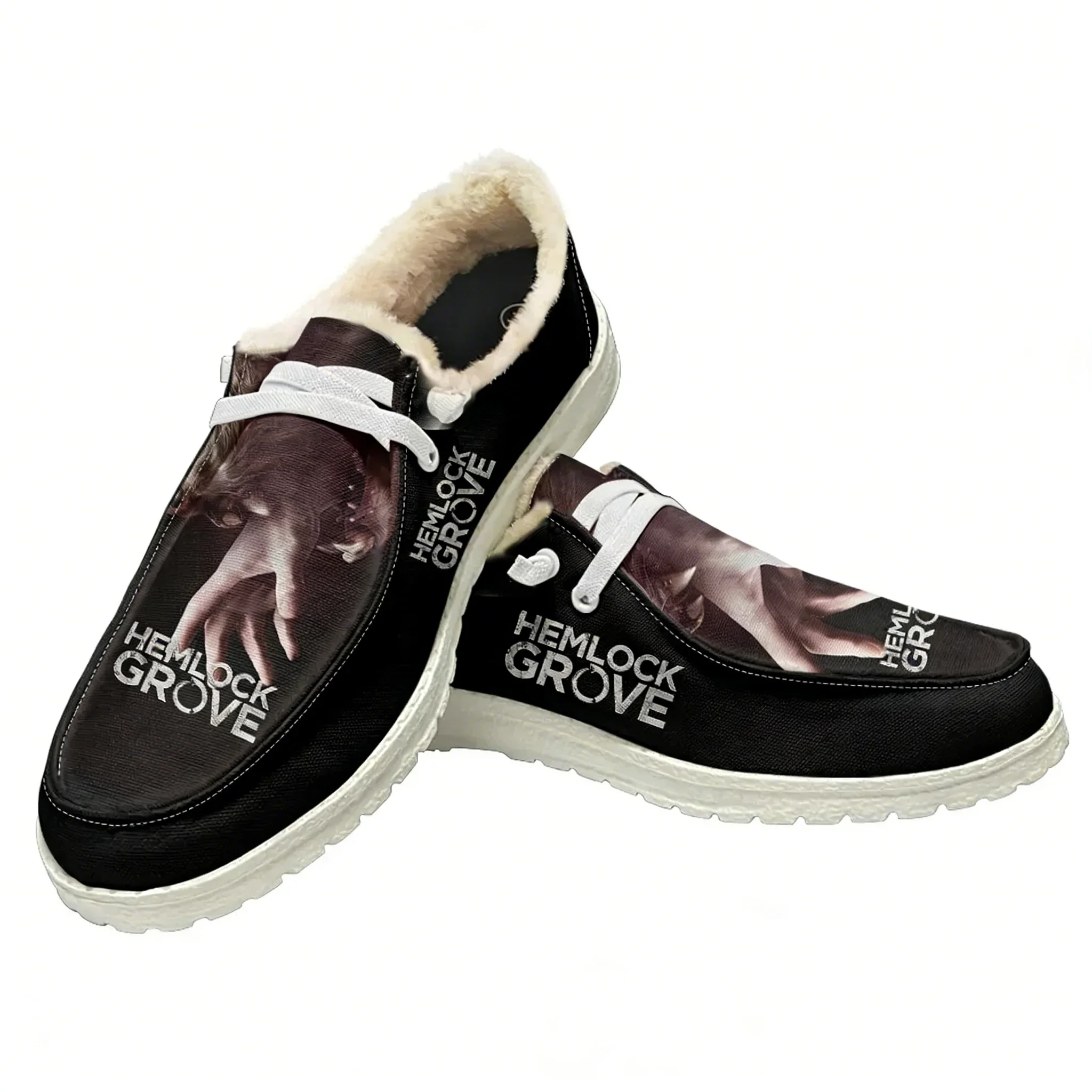 Hemlock Grove Plush Flat Shoe Mens Womens Teenager Warm Shoe Indoor Outdoor High Quality Lightweight Shoes Customized Footwear
Hemlock Grove Plush Flat Shoe Mens Womens Teenager Warm Shoe Indoor Outdoor High Quality Lightweight Shoes Customized Footwear