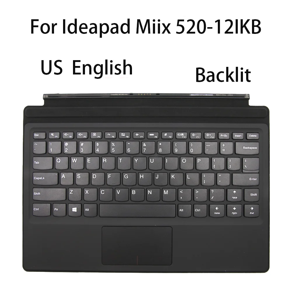 New For Lenovo Miix 510-12IKB Laptop with keyboard USA English Backlight 5N20N21161
New For Lenovo Miix 510-12IKB Laptop with keyboard USA English Backlight 5N20N21161