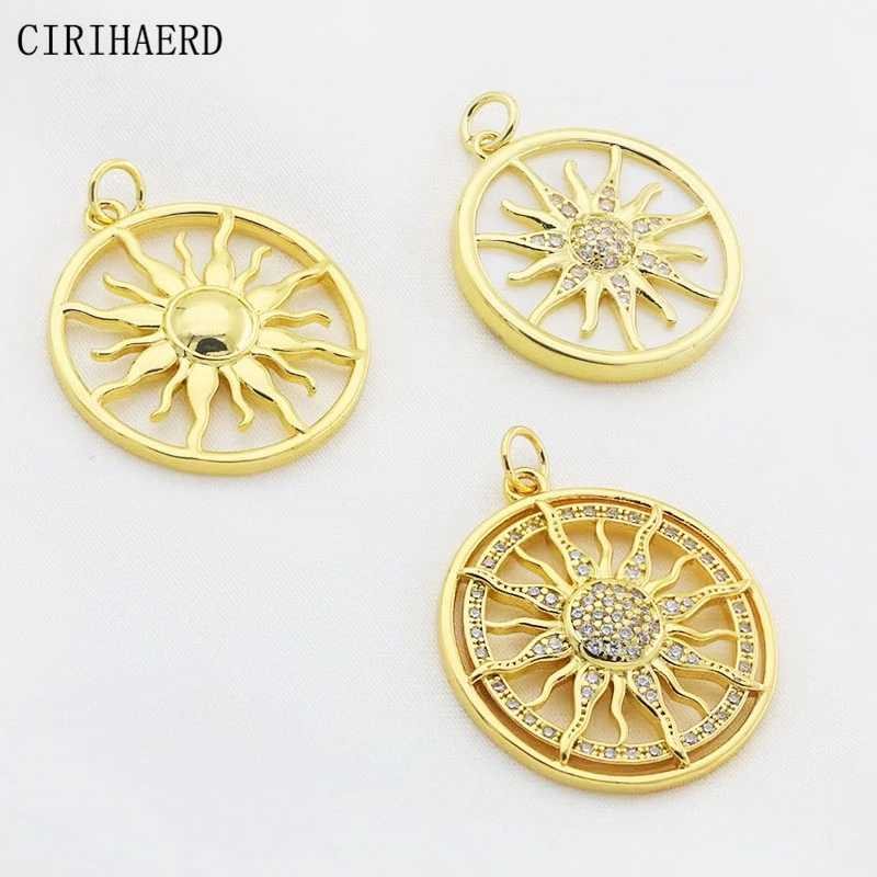 Luxury Fashion Jewelry Sun Pendant 14K Gold Plated Women's Necklace With Pendants For Jewelry Making Supplies DIY Accessories
Luxury Fashion Jewelry Sun Pendant 14K Gold Plated Women's Necklace With Pendants For Jewelry Making Supplies DIY Accessories