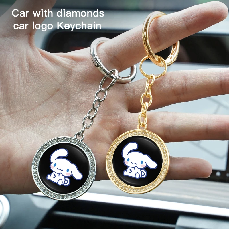 Sanrio Keyrings Diamond Pendant Zinc Alloy Keychain Car Decorative Accessories For Sanrio Cinnamoroll My Melody Pochacco
Sanrio Keyrings Diamond Pendant Zinc Alloy Keychain Car Decorative Accessories For Sanrio Cinnamoroll My Melody Pochacco