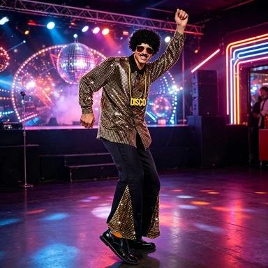 Men Classic Retro Flared Pants 70s Disco Performance Costume
Men Classic Retro Flared Pants 70s Disco Performance Costume