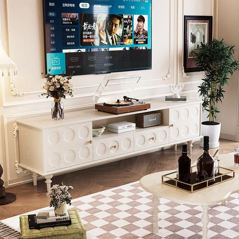 Customized French light luxury retro coffee table TV cabinet cream American solid wood TV cabinet living room storage cross-bord
Customized French light luxury retro coffee table TV cabinet cream American solid wood TV cabinet living room storage cross-bord
