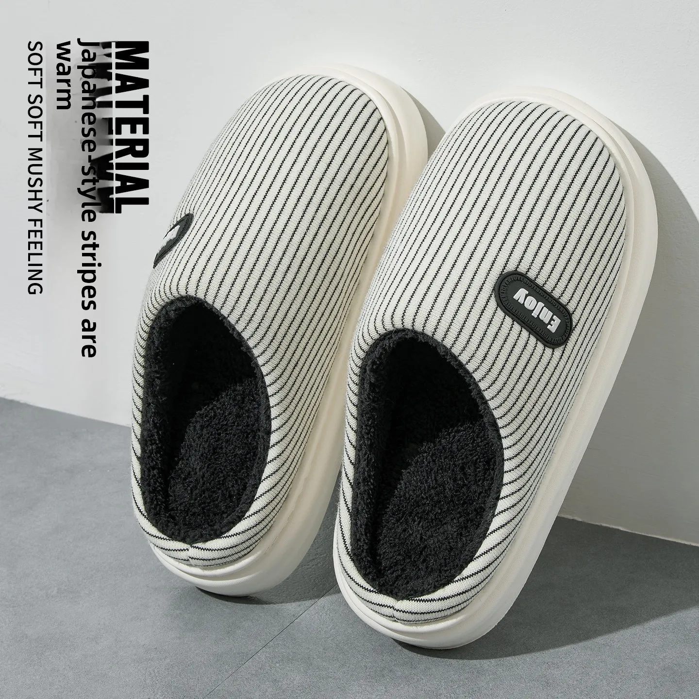 Женские мягкие домашние тапочки на толстой подошве, домашние плюшевые тапочки, нескользящая теплая напольная обувь, домашние лаконичные шлепанцы для пар, зима-осень
Женские мягкие домашние тапочки на толстой подошве, домашние плюшевые тапочки, нескользящая теплая напольная обувь, домашние лаконичные шлепанцы для пар, зима-осень