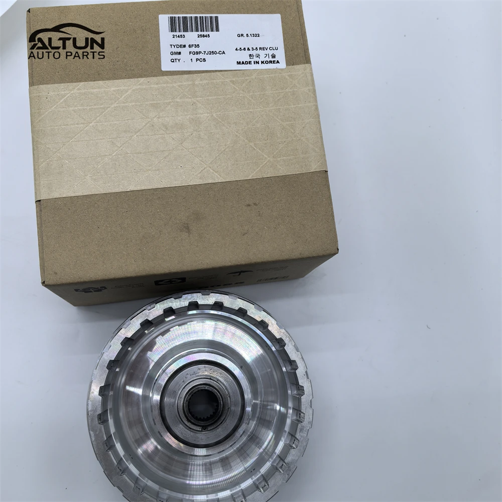 New Automatic Transmission 6F35 6F15 Aluminum Drum Clutch Drum FG9P-7J250-CA for Ford Lincoln Car Parts
New Automatic Transmission 6F35 6F15 Aluminum Drum Clutch Drum FG9P-7J250-CA for Ford Lincoln Car Parts