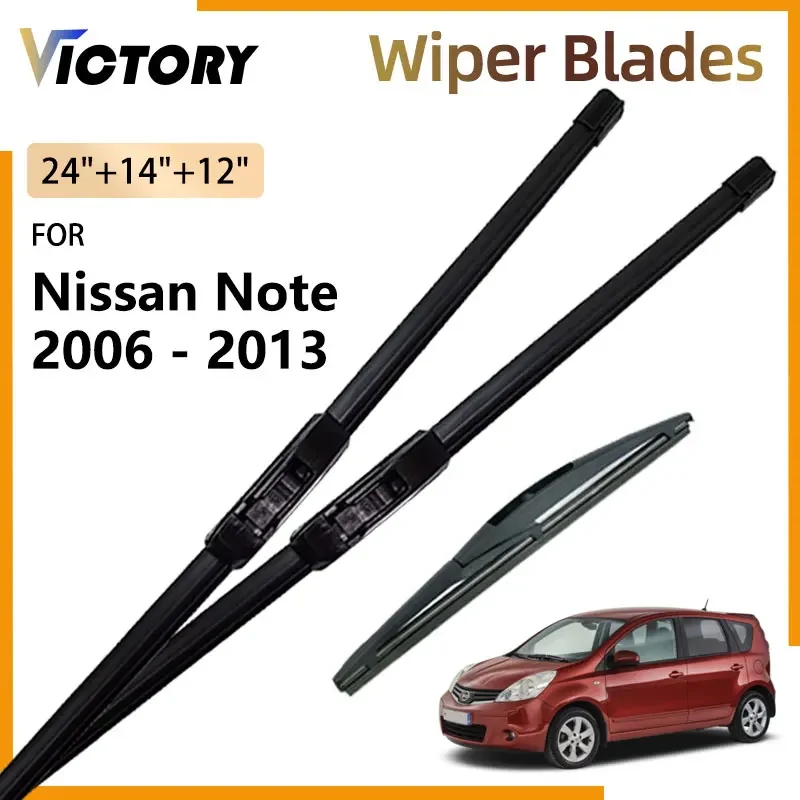 Front Rear Wiper Blades For Nissan Note E11 2006 - 2013 2012 2011 2010 2009 2008 2007 Accessories Windshield Windscreen Brushes
Front Rear Wiper Blades For Nissan Note E11 2006 - 2013 2012 2011 2010 2009 2008 2007 Accessories Windshield Windscreen Brushes