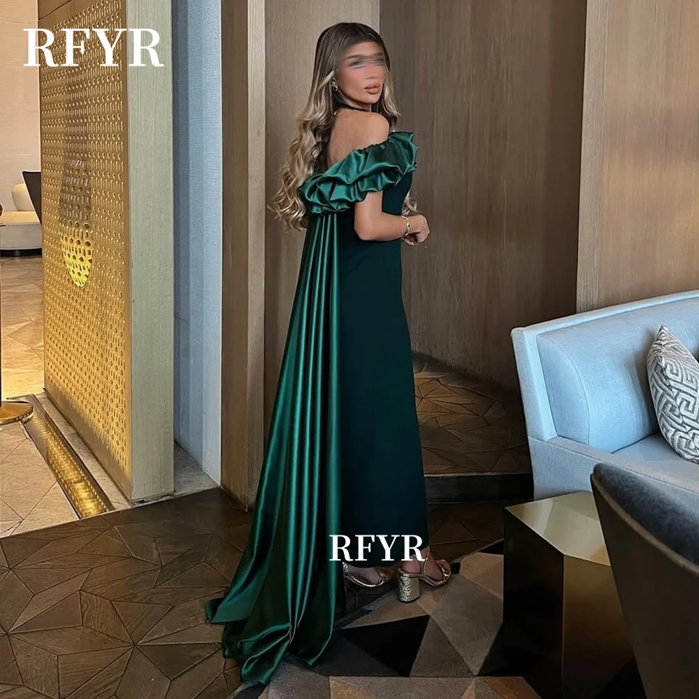 RFYR Off Shoulder Evening Dress A Line Prom Dress Tea Length Gala Dress with Back Train مناسبة رسمية Customized
RFYR Off Shoulder Evening Dress A Line Prom Dress Tea Length Gala Dress with Back Train مناسبة رسمية Customized