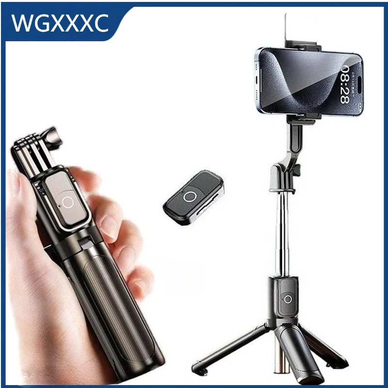 Bluetooth Selfie Stick Wireless Extendable Handheld with Remote Shutter Foldable Tripod Stand Compatible for iPhone Android
Bluetooth Selfie Stick Wireless Extendable Handheld with Remote Shutter Foldable Tripod Stand Compatible for iPhone Android