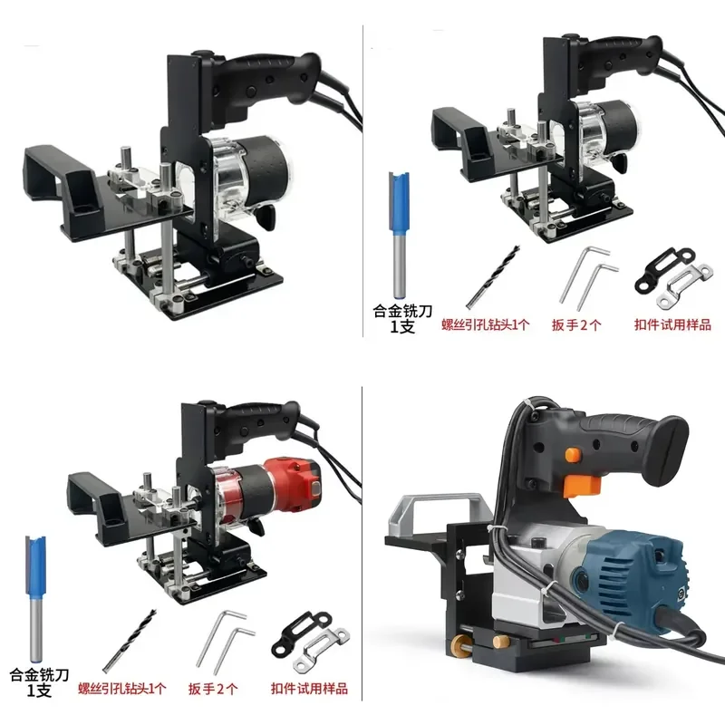 Factory Direct 2 In 1 Side Hole Trimmer Holder Locator Punching Guide Parts Cutter Woodworking Toolside Hole Milling Machine
Factory Direct 2 In 1 Side Hole Trimmer Holder Locator Punching Guide Parts Cutter Woodworking Toolside Hole Milling Machine