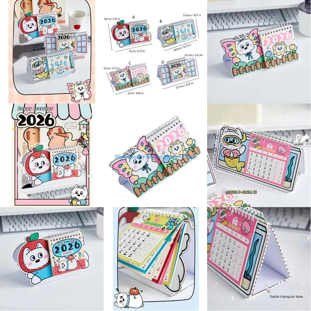 U2JE 2026 Календарь стоящий календарь ежемесячный календарь Lucky Dog Calendar
U2JE 2026 Календарь стоящий календарь ежемесячный календарь Lucky Dog Calendar