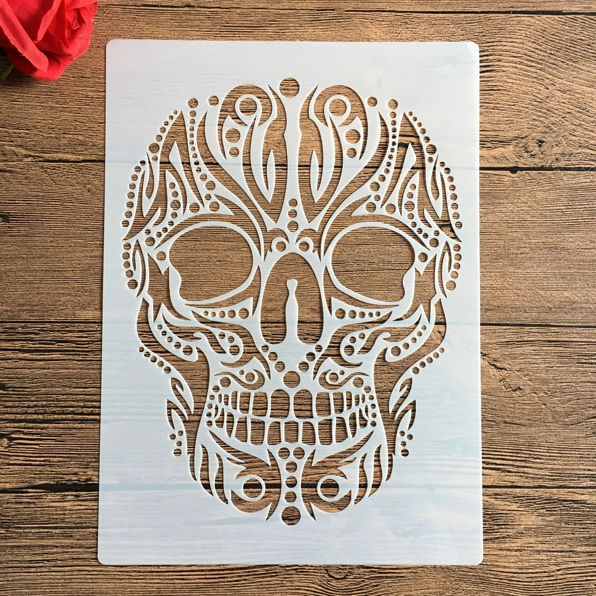 A4 29 * 21cm Skull DIY Stencils Wall Painting Scrapbook Coloring Embossing Album Decorative Paper Card Template Skull Stencils
A4 29 * 21cm Skull DIY Stencils Wall Painting Scrapbook Coloring Embossing Album Decorative Paper Card Template Skull Stencils