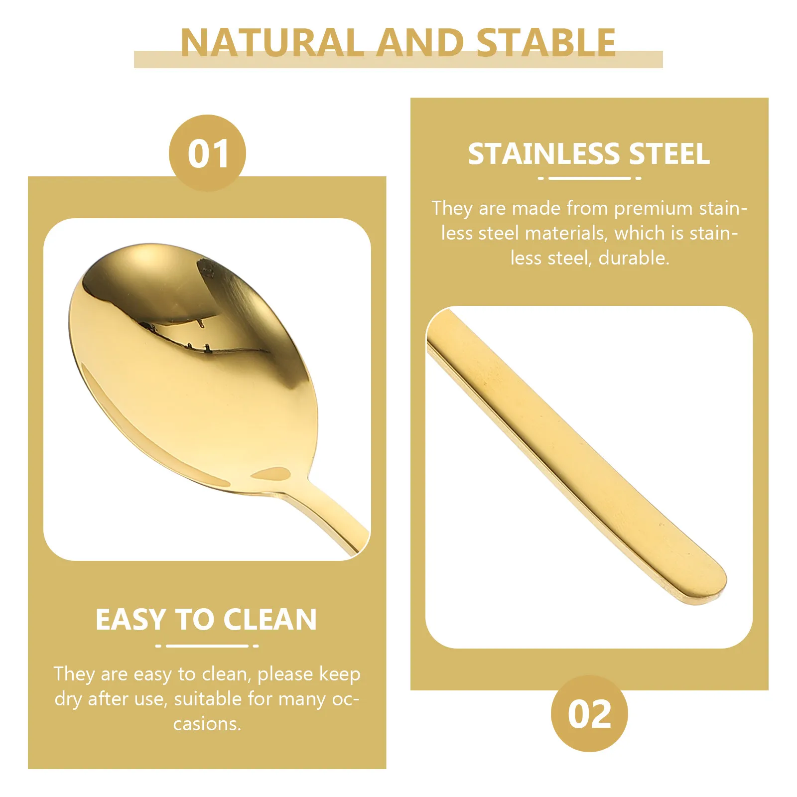 1 Set Stainless Steel Cutlery Set Long Handle Fork Spoon Chopstick Smooth Surface Easy Clean Tableware For Home Dinner
1 Set Stainless Steel Cutlery Set Long Handle Fork Spoon Chopstick Smooth Surface Easy Clean Tableware For Home Dinner