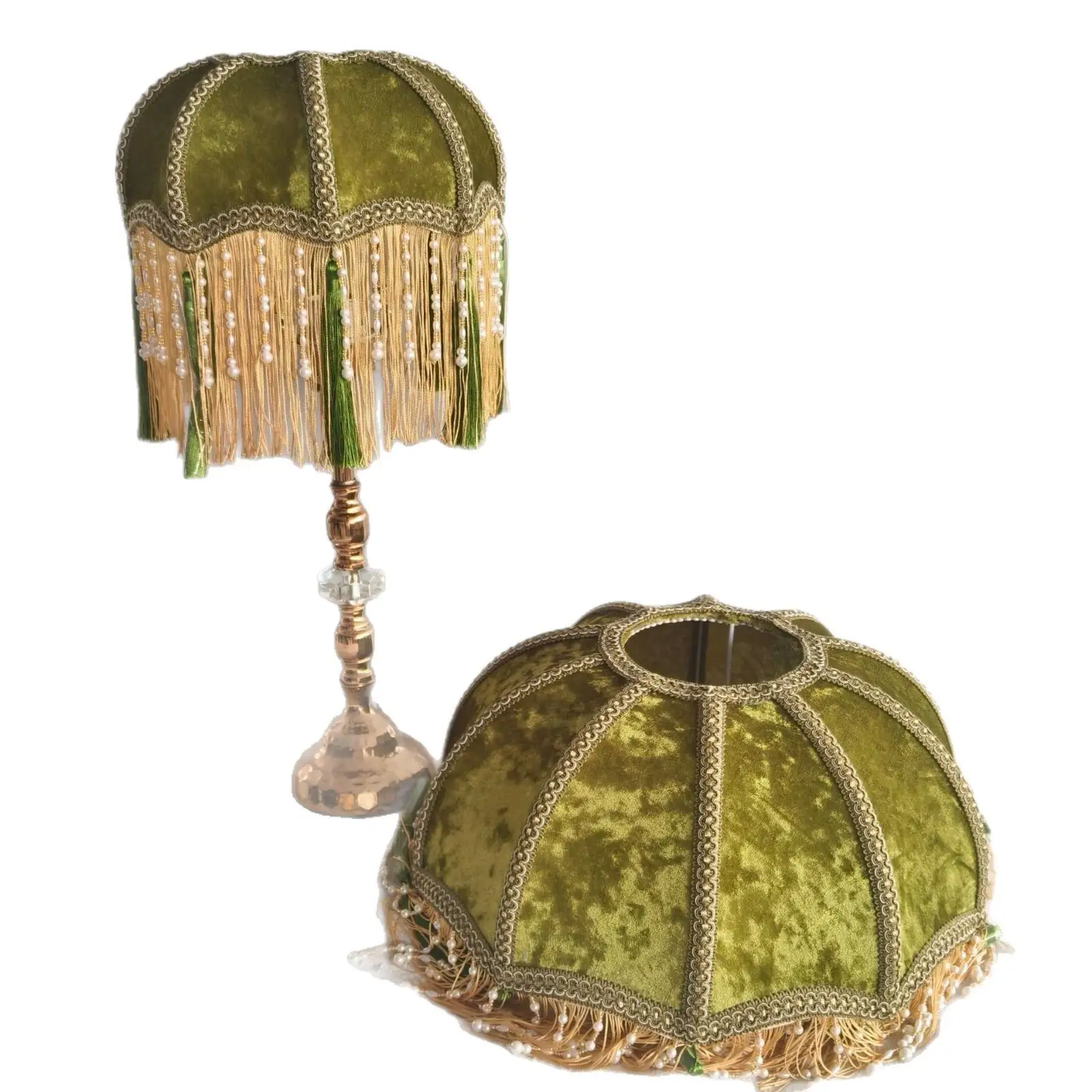 Velvet Table Lamp Shade European Style Fringe Light Shade Desk Lamp Cover Vintage Lampshade for Bedroom Home Hotel Decoration
Velvet Table Lamp Shade European Style Fringe Light Shade Desk Lamp Cover Vintage Lampshade for Bedroom Home Hotel Decoration