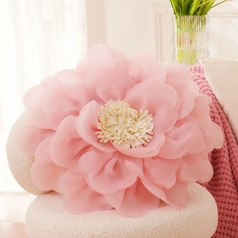 Pink Princess Flower Pillowcase European Three-dimensional Soft Couch Pillow Cover Decoration Round Solid Color Cushion Case
Pink Princess Flower Pillowcase European Three-dimensional Soft Couch Pillow Cover Decoration Round Solid Color Cushion Case