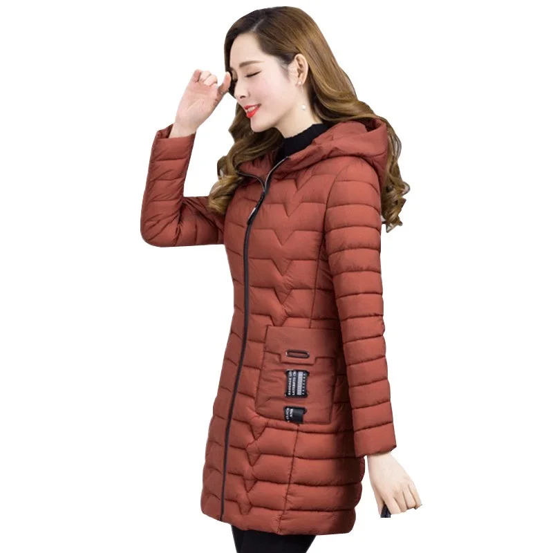 UHYTGF Loose Size Down Cotton Hooded Jacket Female Thin Parka Coat Autumn Winter Jacket Women winter jacket women Tops Long Coat
UHYTGF Loose Size Down Cotton Hooded Jacket Female Thin Parka Coat Autumn Winter Jacket Women winter jacket women Tops Long Coat